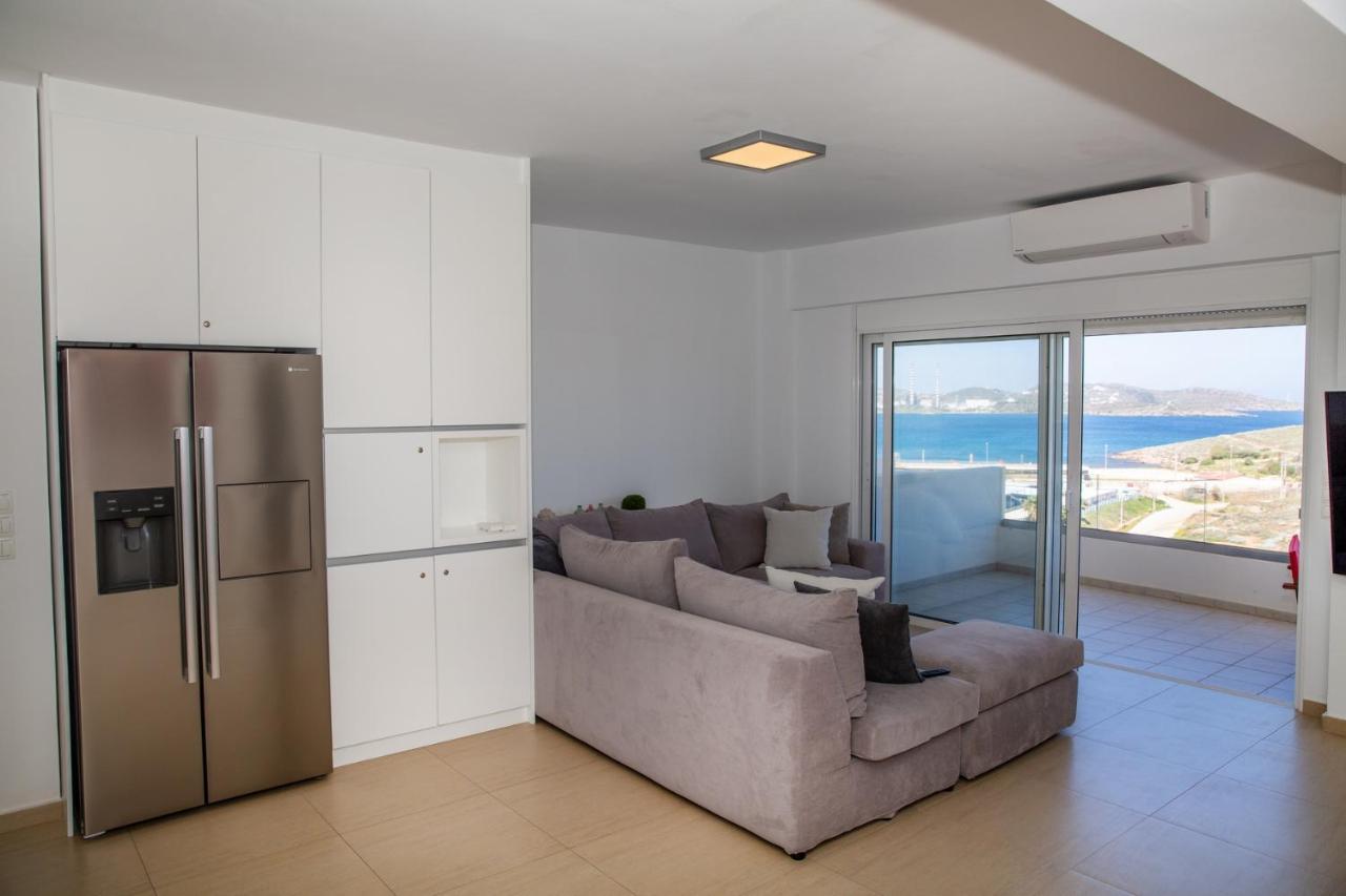 Komfort City Apartment "Elias" Mit Meerblick In Lavrio Exterior photo